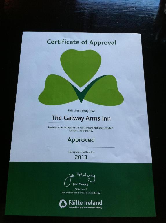 Galway Arms Inn Luaran gambar